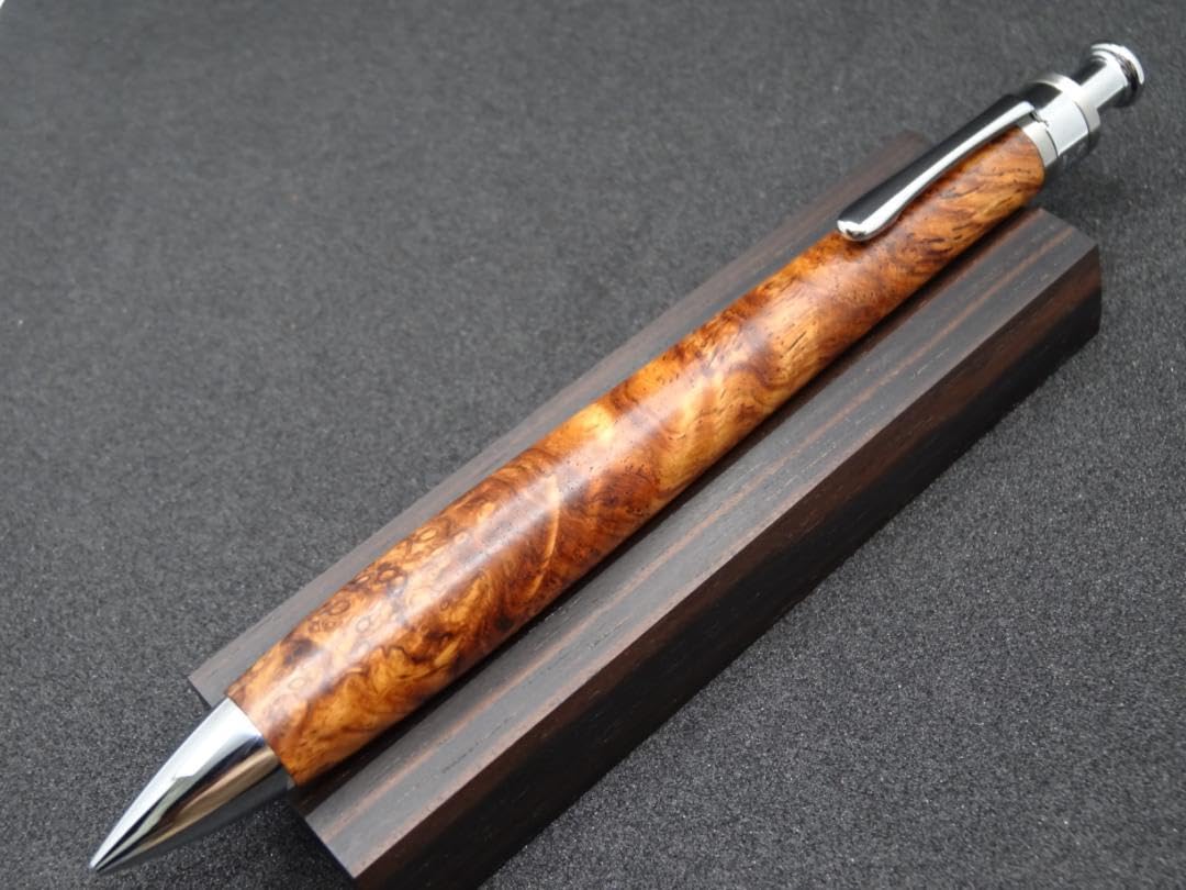 0.5㎜ ペンシル楔 (ノック式) ラオシャンローズウッド 保証書付き