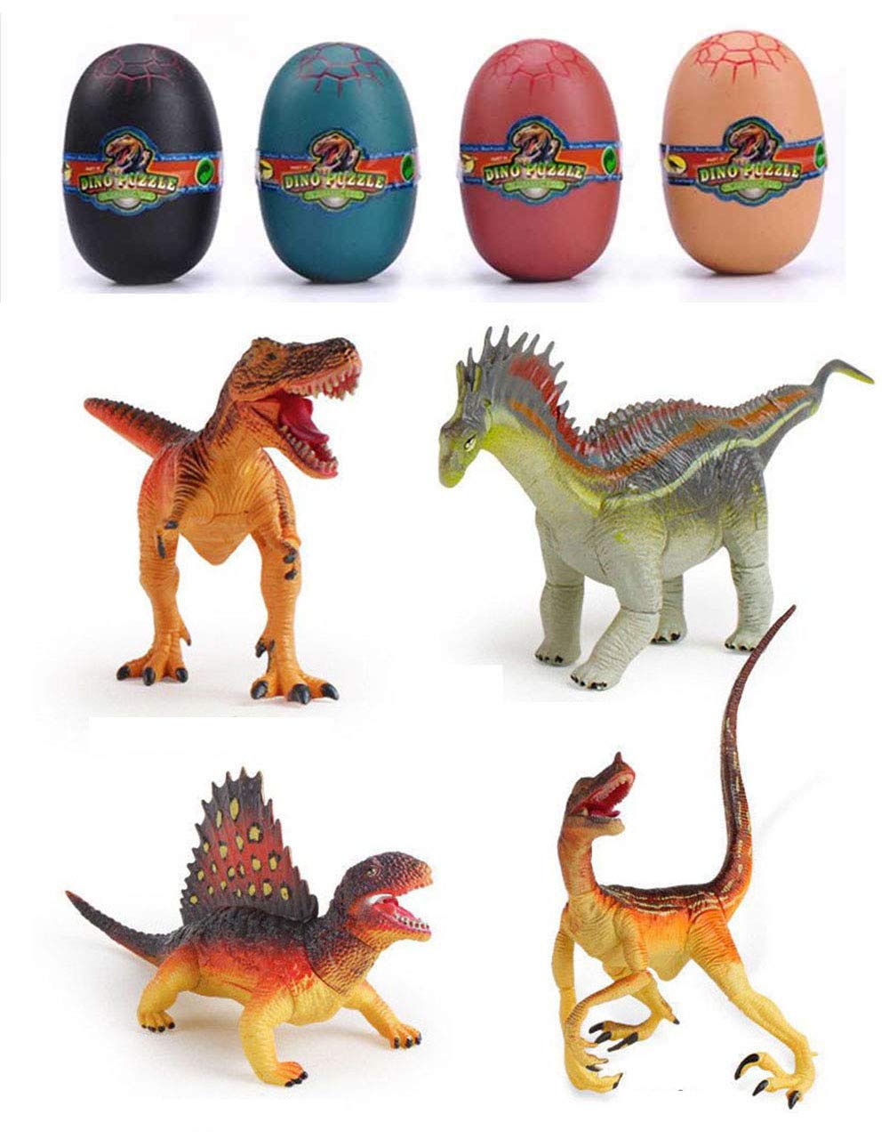 Amazon | 【3DpuZZle】立体パズル 恐竜のタマゴ 4個セット (C52) 全48