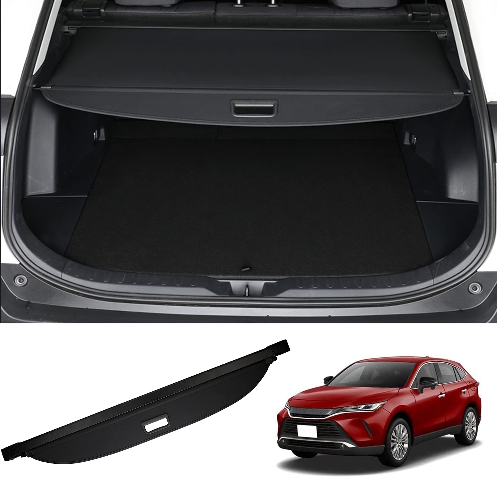 Amazon | BUYFULL 新型ハリアー 80系 トノカバー ロールシェード