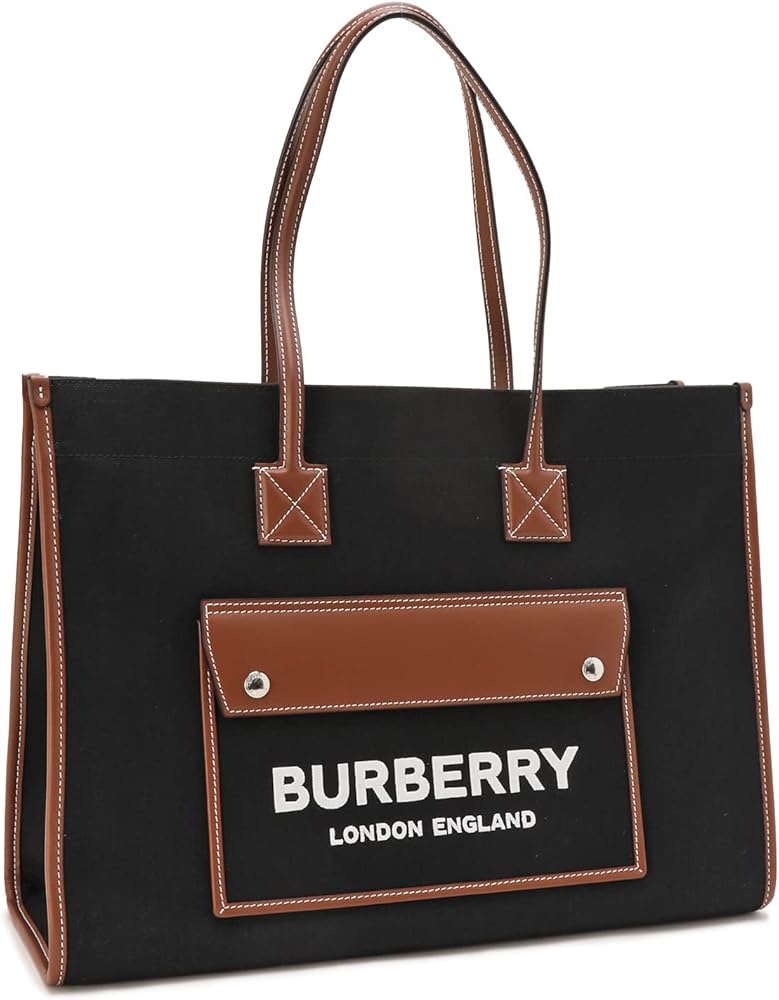 Amazon | [BURBERRY] (バーバリー) トートバッグ ミディアム フレヤ