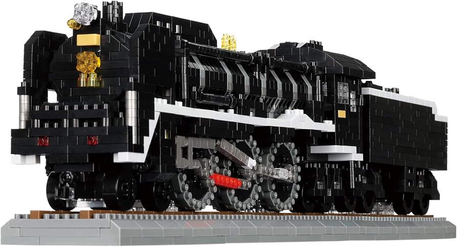 Amazon.co.jp: カワダ(Kawada)ナノブロック 蒸気機関車 デラックス