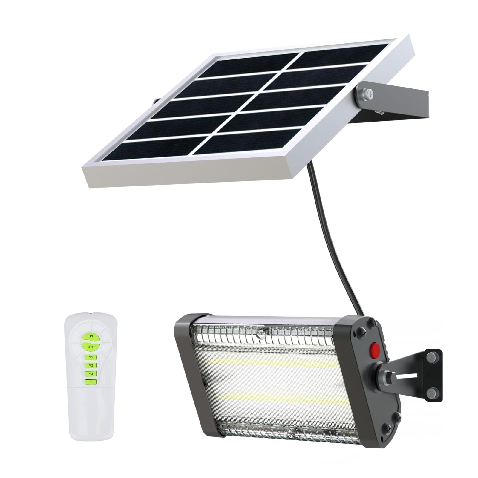 Amazon.co.jp: ソーラー式LED投光器 ソーラーライト 屋外 3000lm 28.86