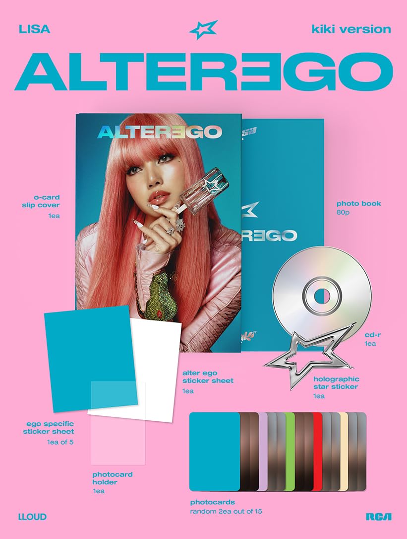 Amazon.com: LLOUD Ent. LISA 2nd Solo Album [Alter Ego] (Photobook