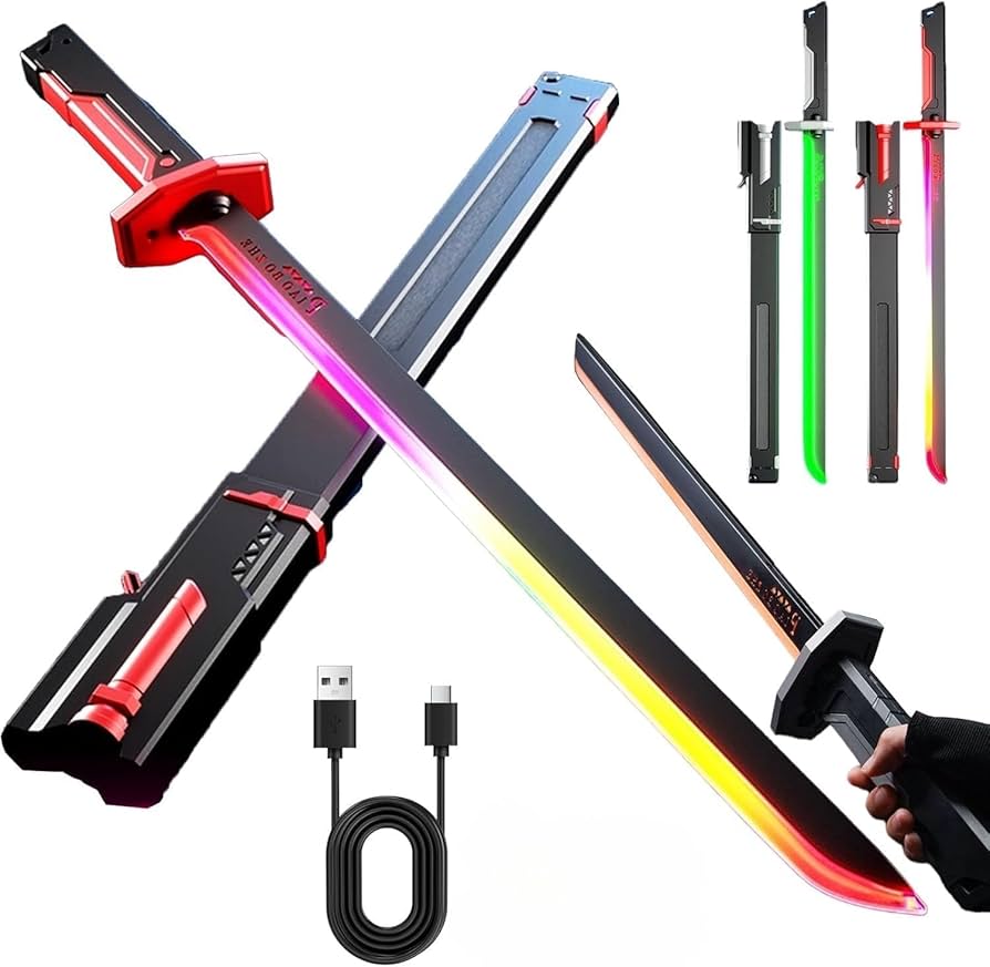 Amazon.co.jp: [Cociliye]光る剣 光るおもちゃ剣 サイバーパンク