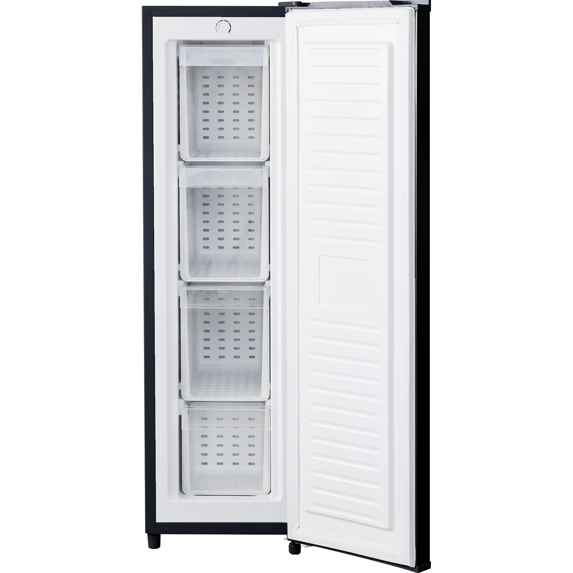 Amazon | [山善] 冷凍庫 70L 右開き YF-SU70(B) ブラック 一人暮らし