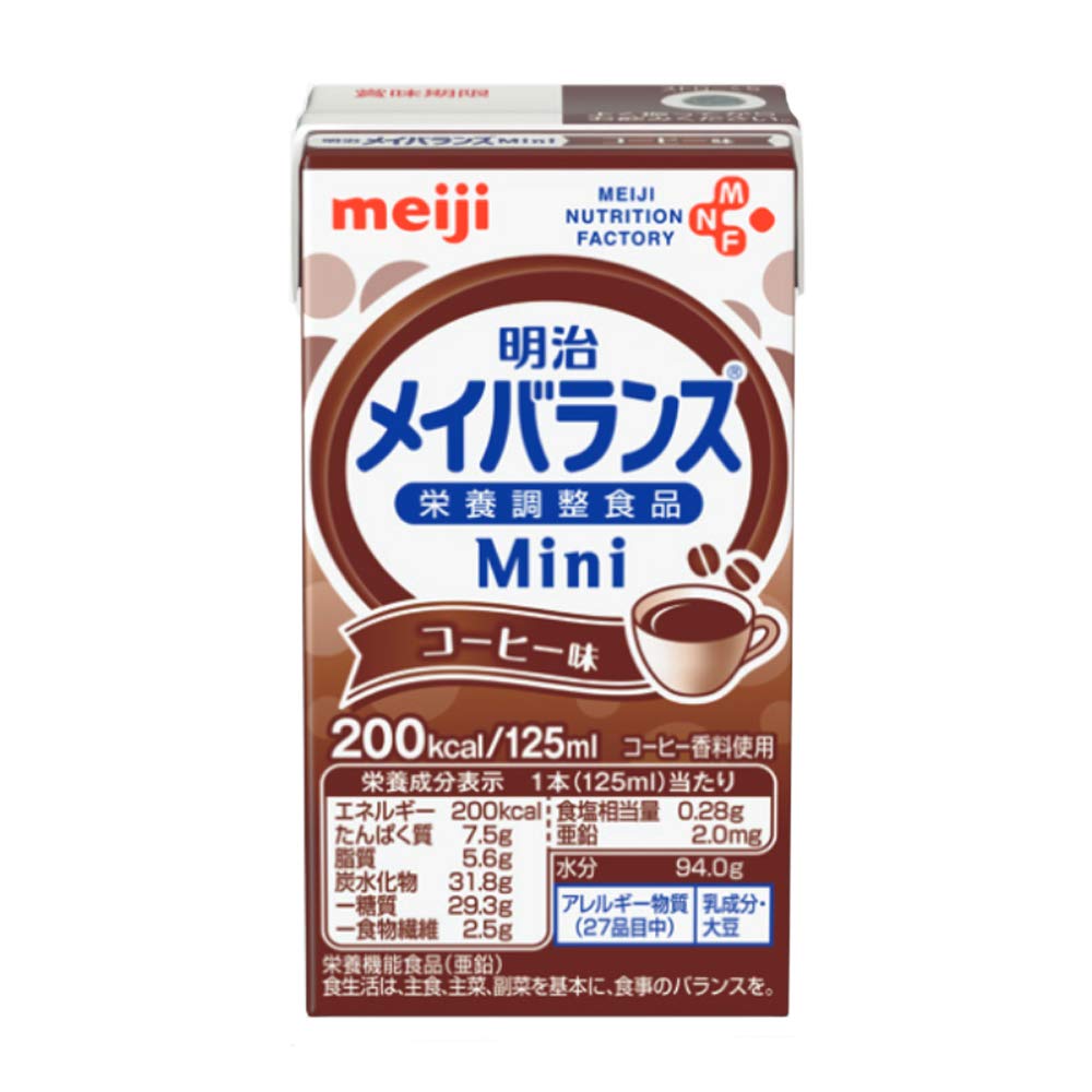 Amazon | 明治 メイバランスMini コーヒー味 12本入り | メイバランス