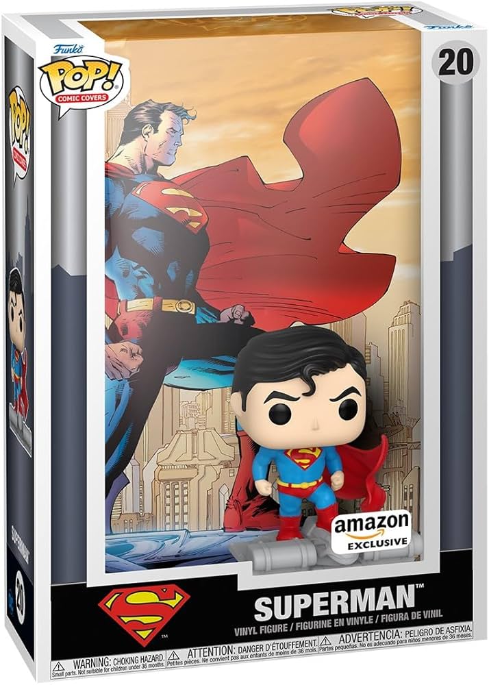Amazon.com: Funko Pop Comic Cover: DC - Superman 85th Anniversary