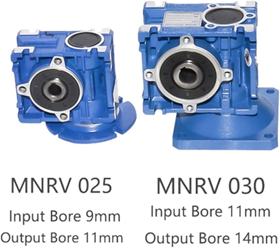 Amazon.co.jp: 減速機 NMRV025 030 ギアボックス、ウォームギア