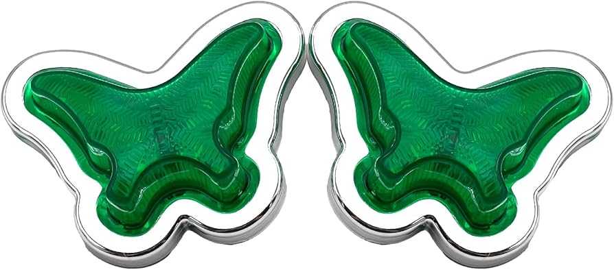 Amazon.co.jp: LISPHOS LED マーカーランプ 蝶 サイドマーカー 角