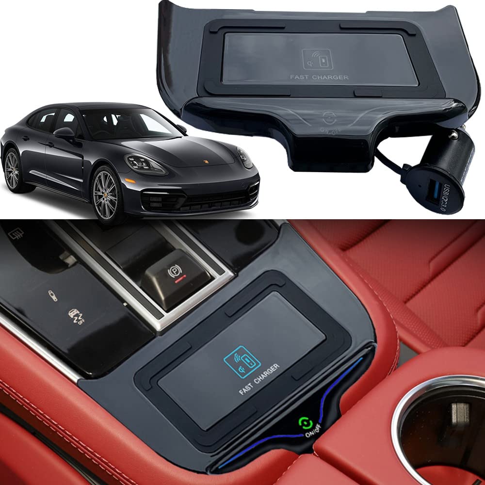 Amazon.co.jp: 2023革新版 車載 ワイヤレス充電器 ポルシェ パナメーラ