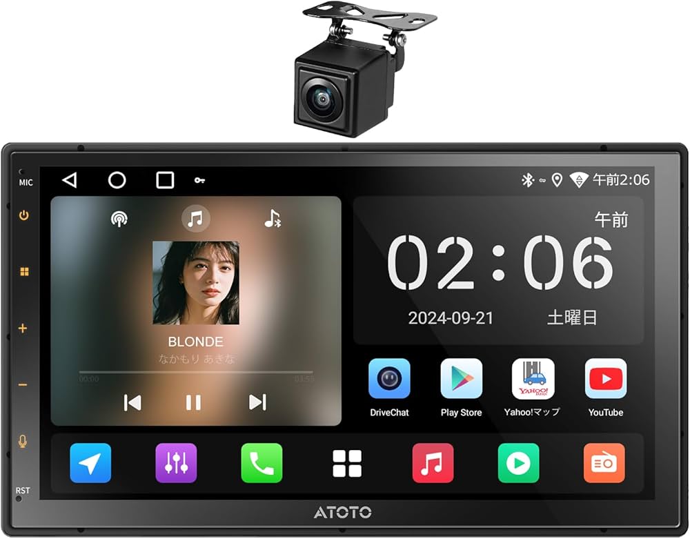 Amazon.co.jp: ATOTO ChatGPT搭載AI Androidカーナビ 2DIN