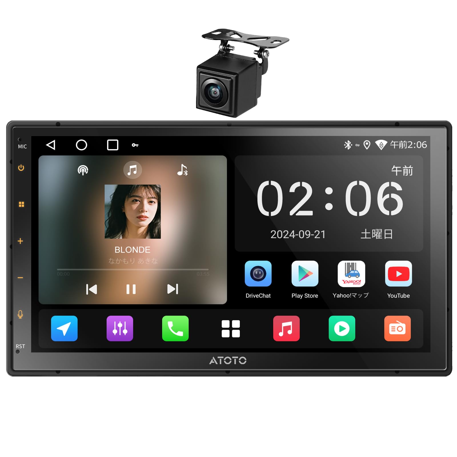 Amazon.co.jp: ATOTO ChatGPT搭載AI Androidカーナビ 2DIN