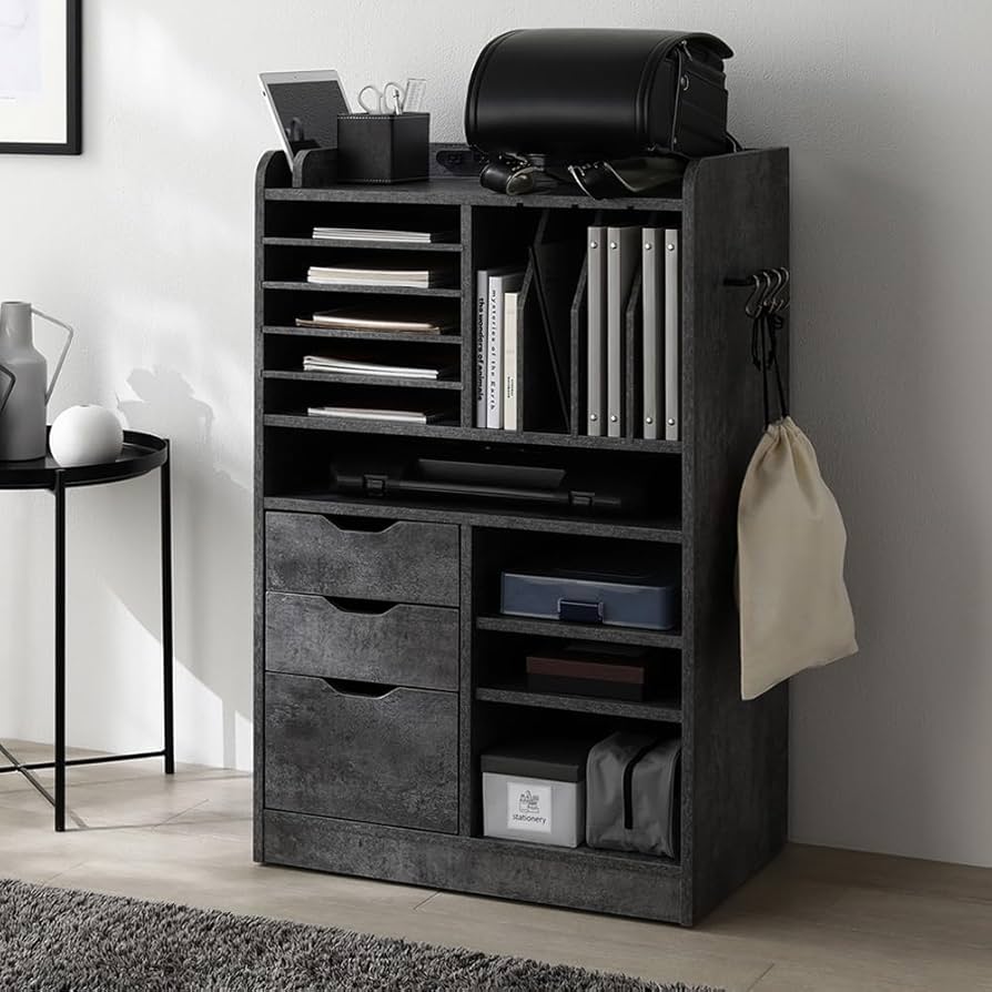 Amazon.co.jp: RASIK ランドセルラック 収納 約幅64.5cm ストーン