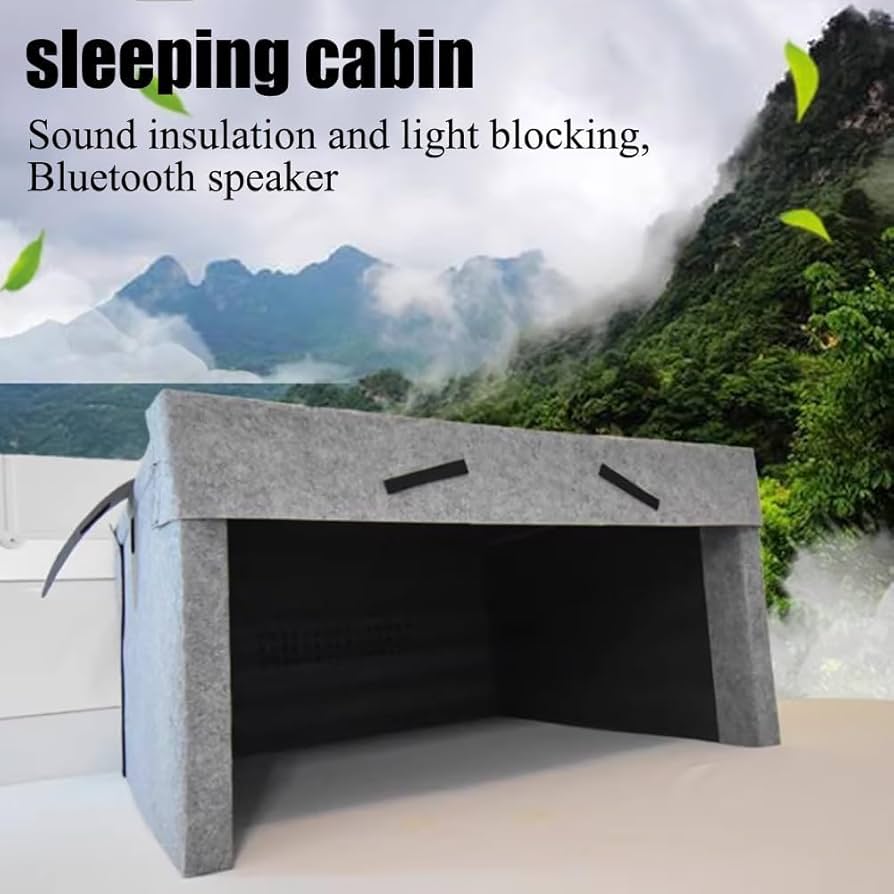 Amazon｜スリープキャビン、防音、遮光、睡眠​​補助、防風、テント