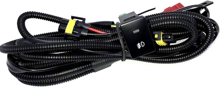 Amazon | フォグランプ用 スイッチ付きリレーハーネスセット リレー