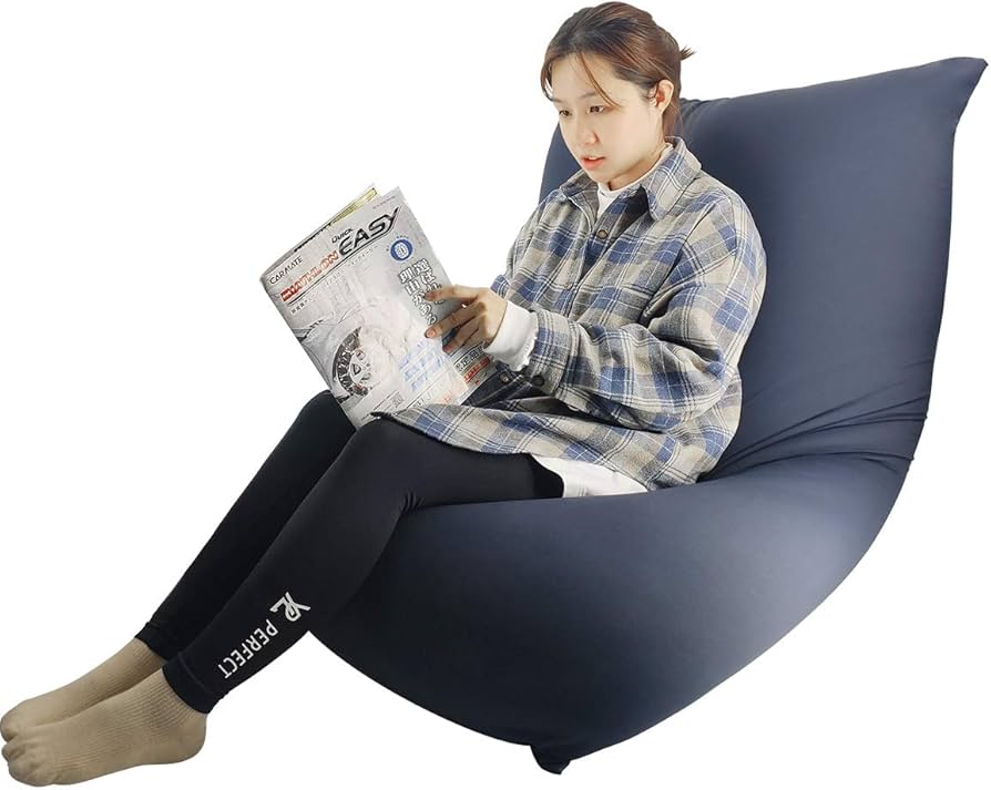 Amazon.co.jp: 【RAKU】ビーズクッション ビーズソファー 長方形型