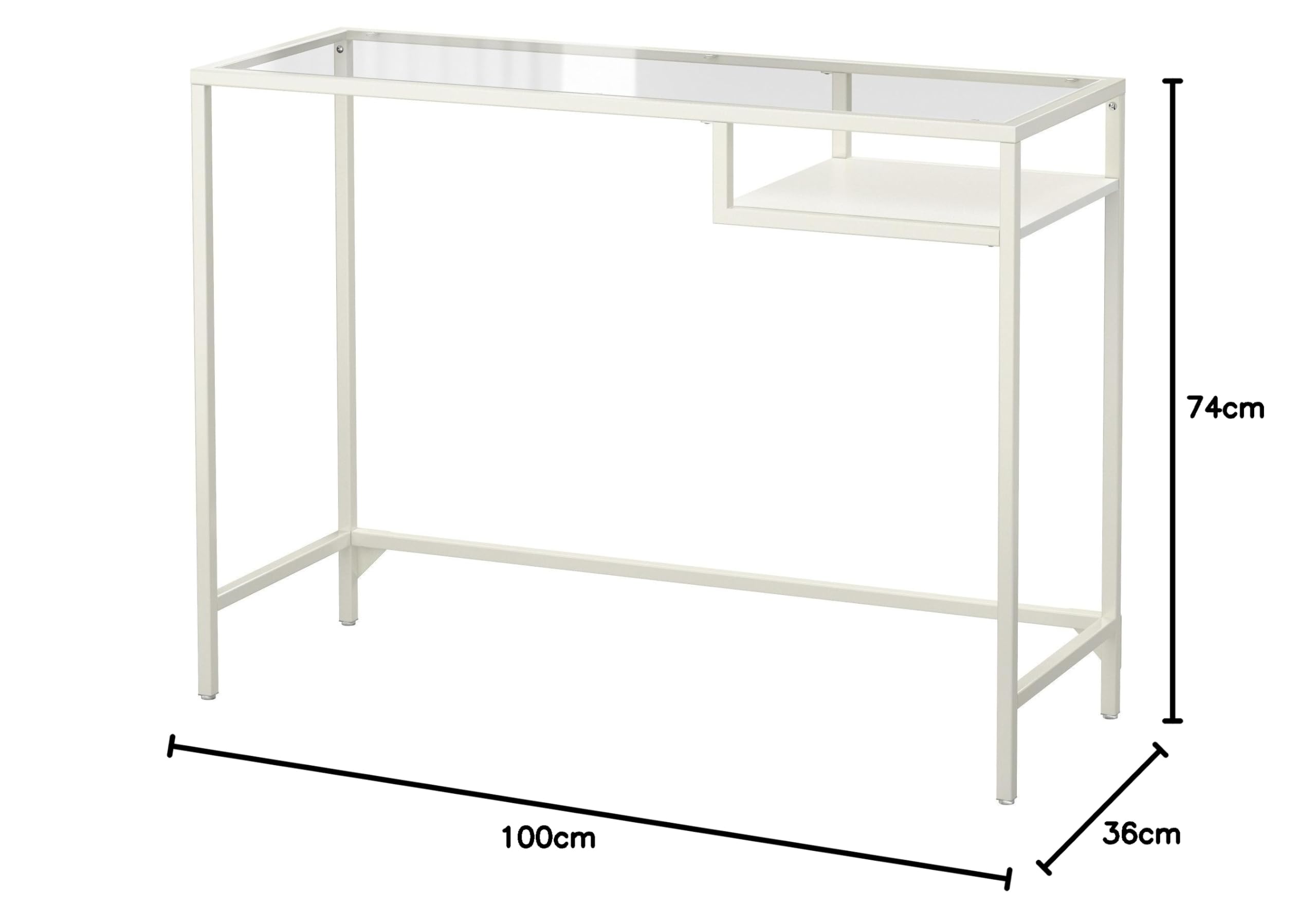 Amazon.co.jp: 【IKEA/イケア】VITTSJÖ ラップトップテーブル