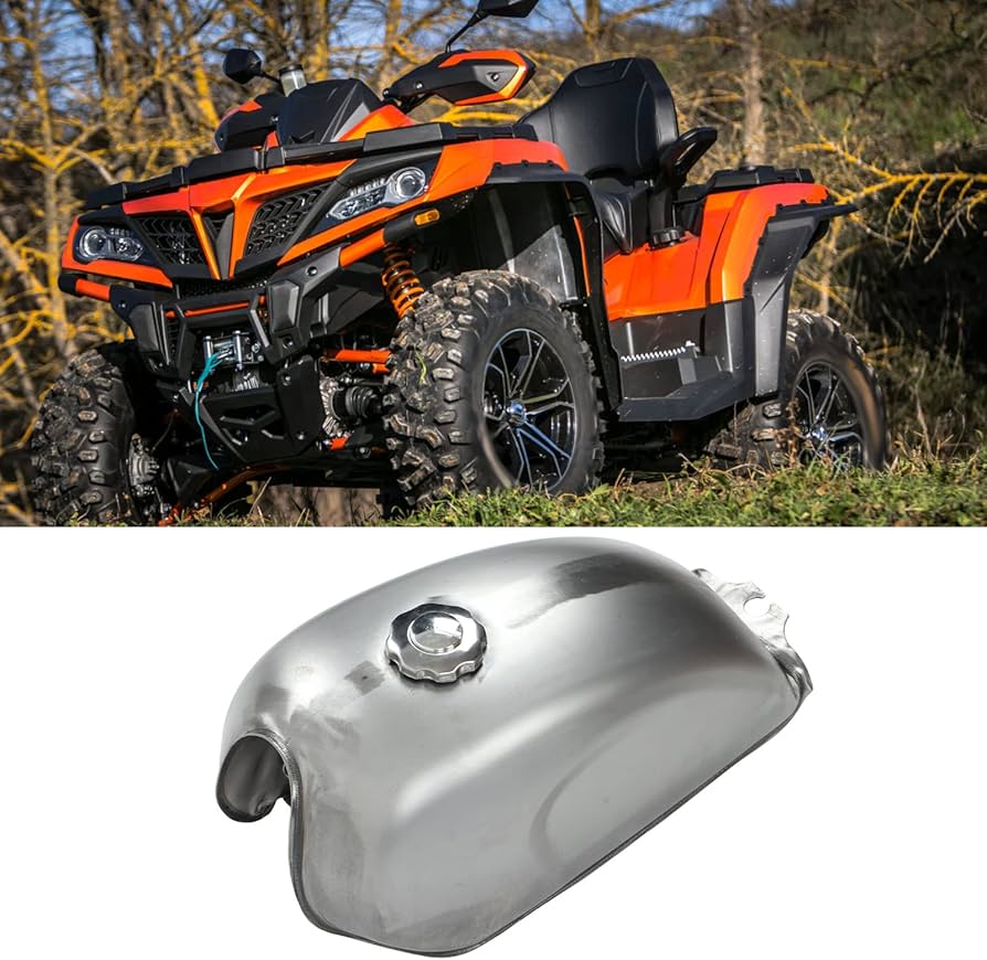 Amazon | 二輪車用ガスタンク、カバー付きレトロガソリンタンク9L/2.4