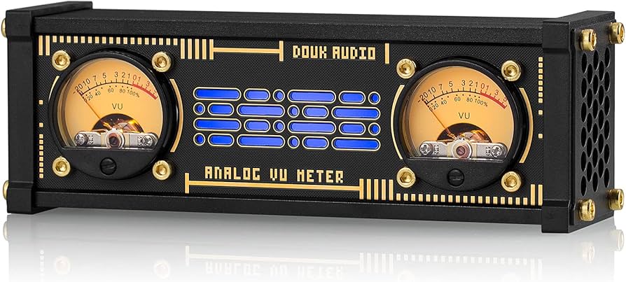 Amazon.com: Douk Audio Retro Dual Analog VU Meter RGB Sound Level