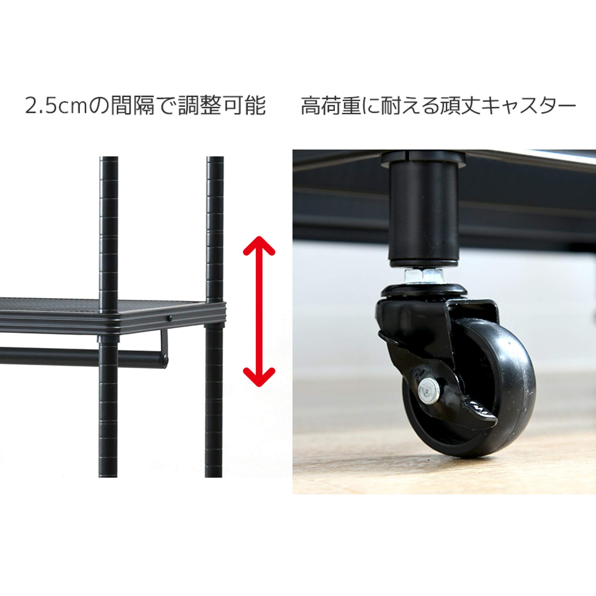 Amazon｜山善(YAMAZEN) ハンガーラック (ワードローブ) 服・カバン