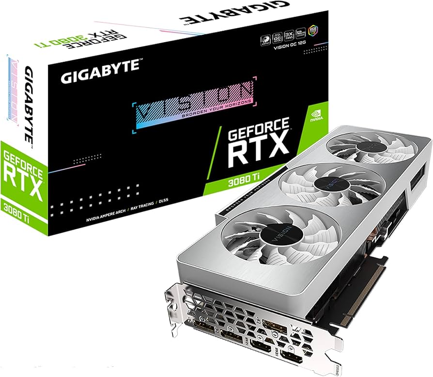 Gigabyte GeForce RTX 3080 Ti Vision OC 12G Graphics Card, 3X