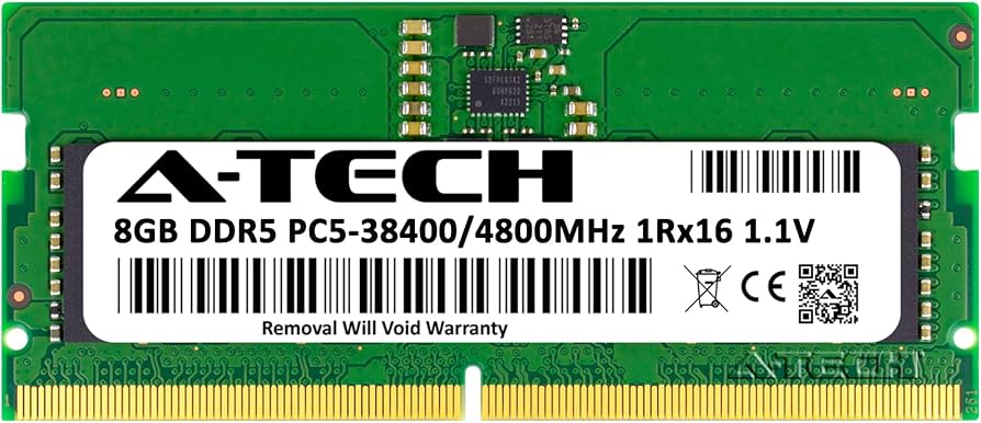 A-Tech 8GB RAM Replacement for CT8G48C40S5 | DDR5 4800MHz PC5