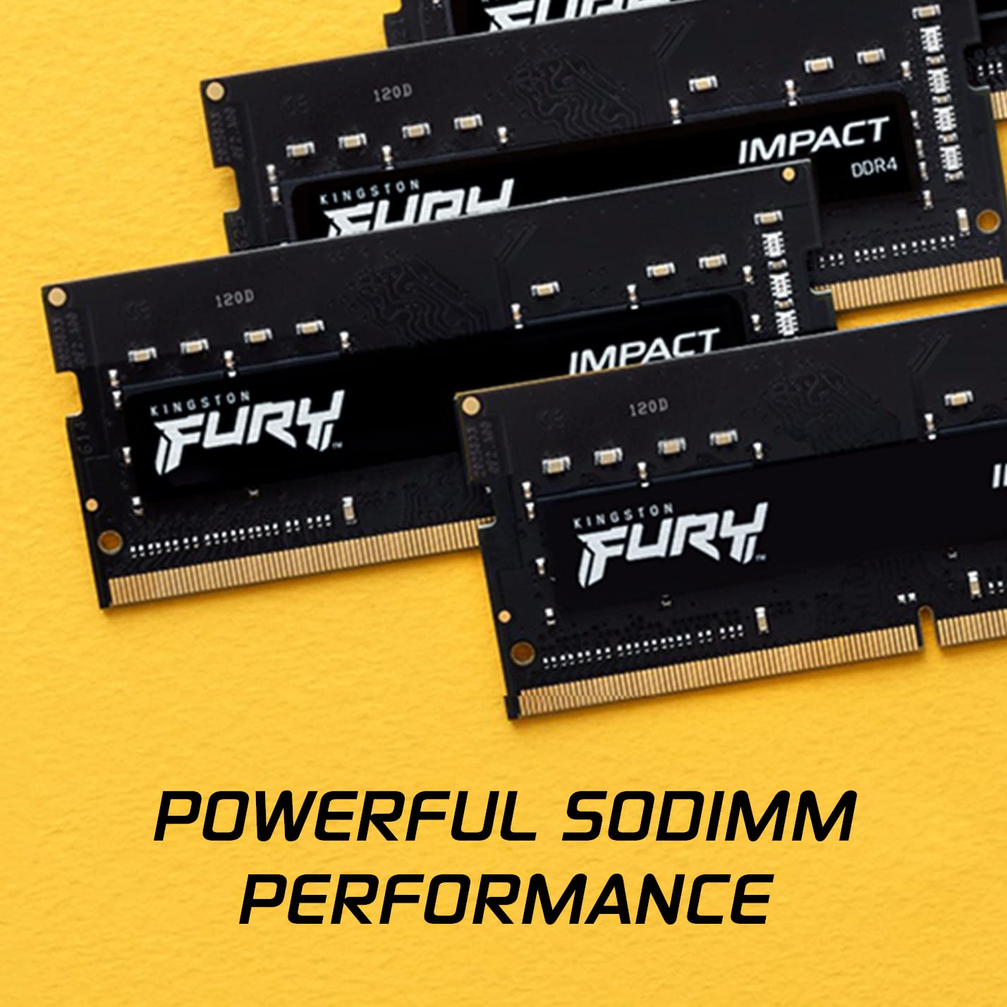 Kingston Fury Impact 32 GB (2 x 16 GB) 3200MHz DDR4 CL20 Laptop