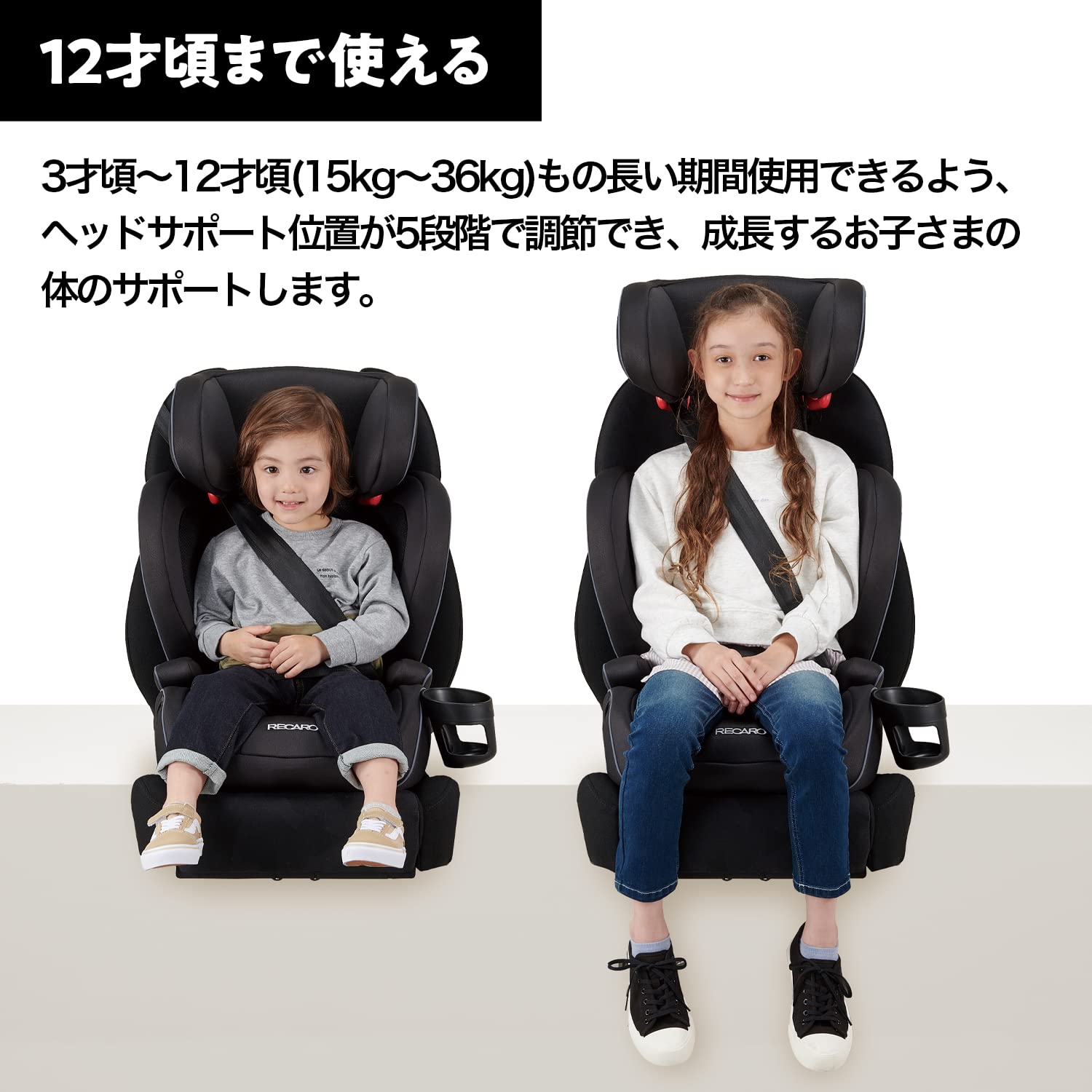 Amazon.co.jp: レカロ J3 Neo コスモブラック 3才 15kg ジェイスリー