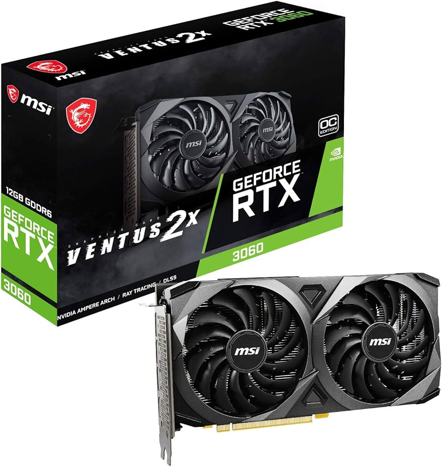 Amazon.com: MSI Gaming GeForce RTX 3060 12GB 15 Gbps GDRR6 192-Bit