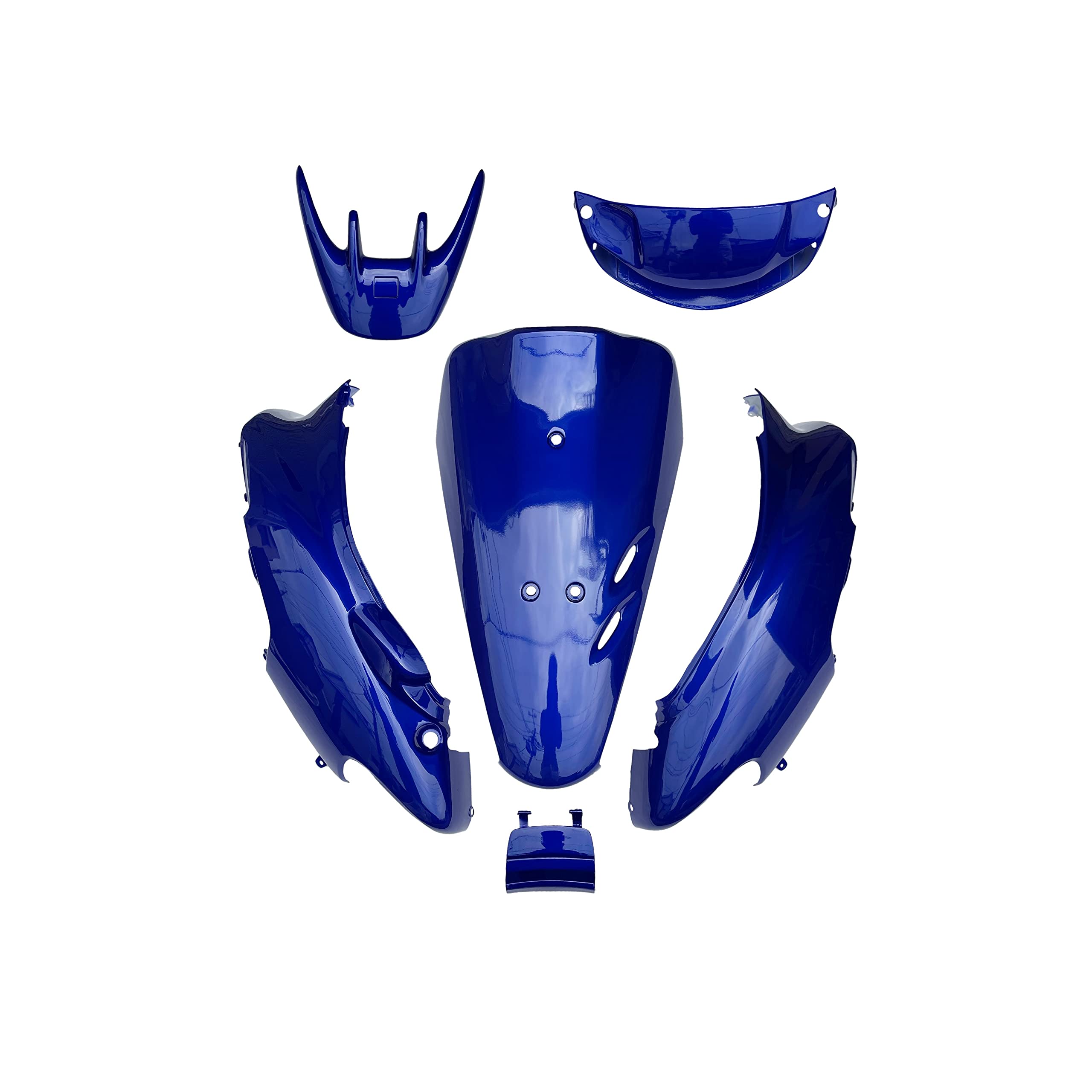 Amazon | トウカ (go go bike) ZX 2型 外装 カウル 青 プルー 7点