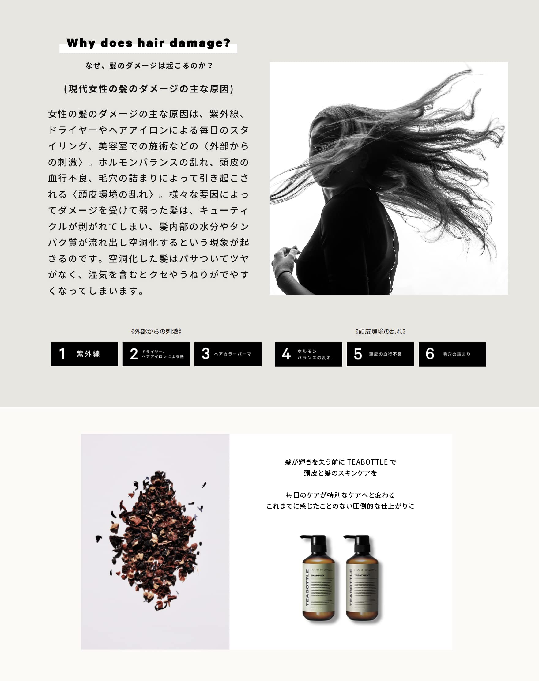 Amazon | TEABOTTLE（ティーボトル）シャンプー＆トリートメント2