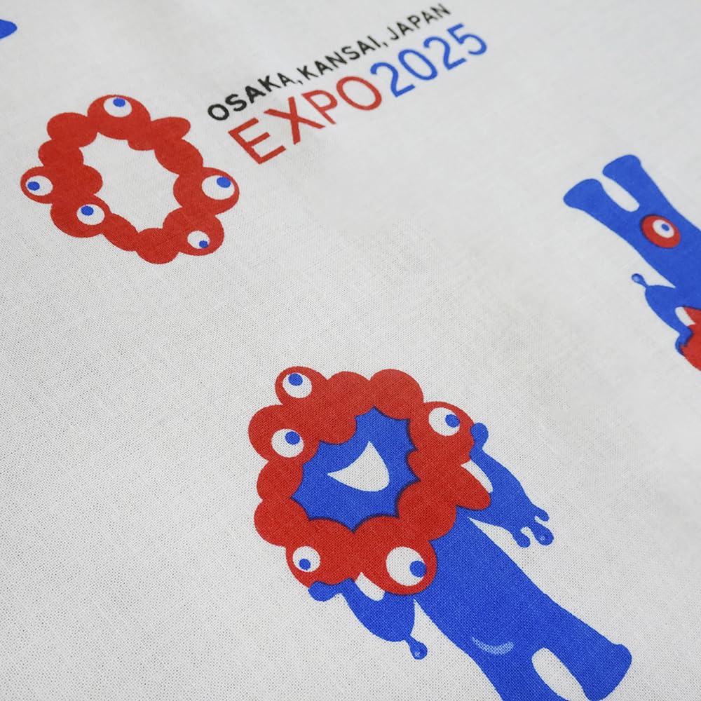Amazon｜EXP02025 ミャクミャク ハチマキ手ぬぐい 各種ポーズ 2025大阪