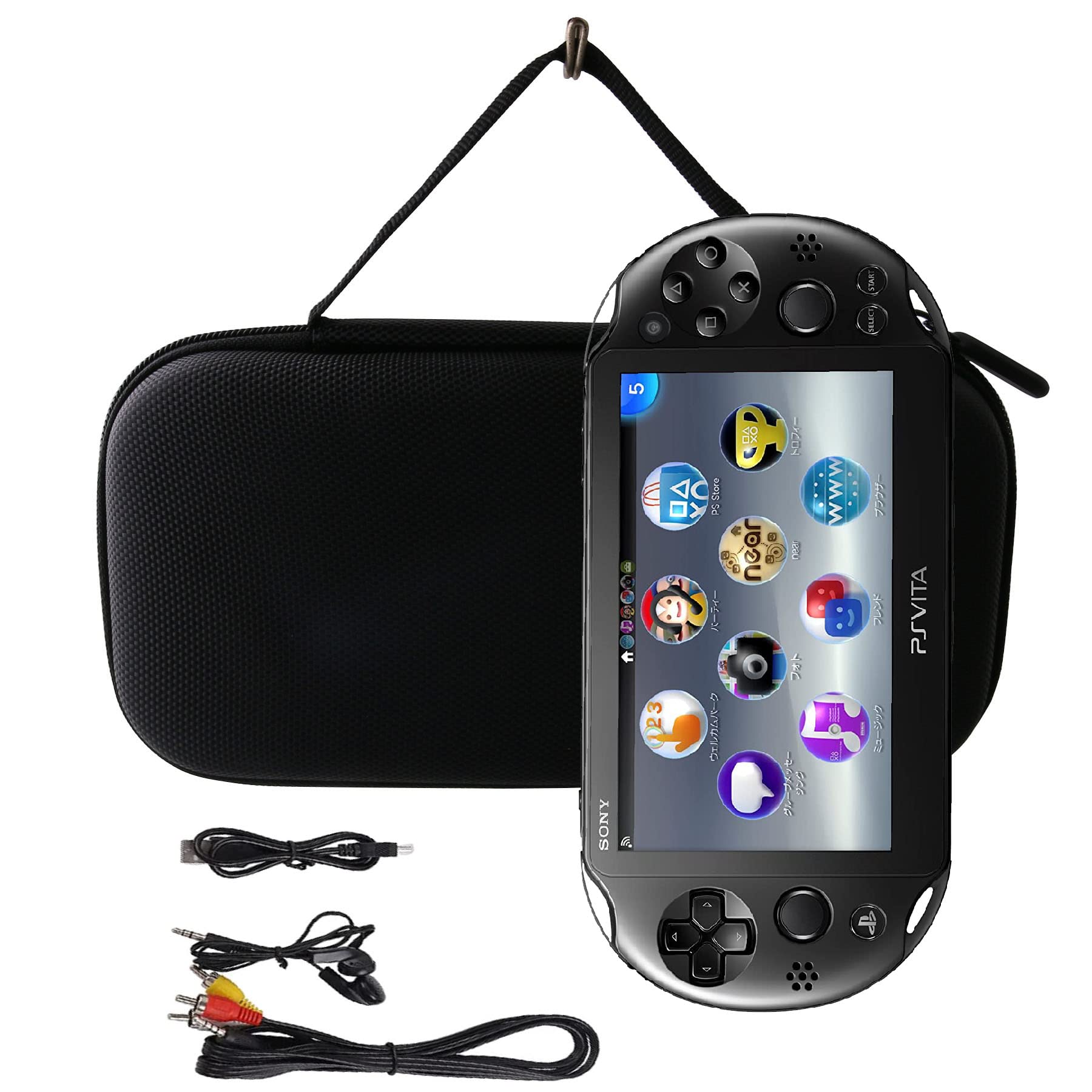 Amazon | WERJIA 収納ケース互換のSony PlayStation Vita Wi-Fi (PCH