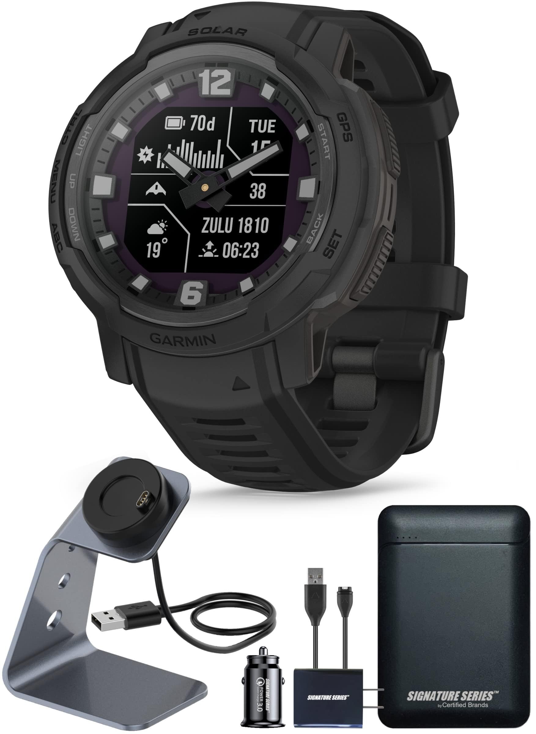 Amazon.com: Garmin Instinct Crossover Solar Tactical, Rugged