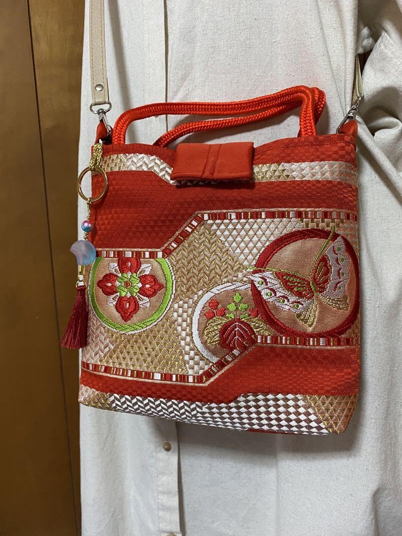 帯リメイクショルダー☆25-13 帯リメイクショルダー☆25-13