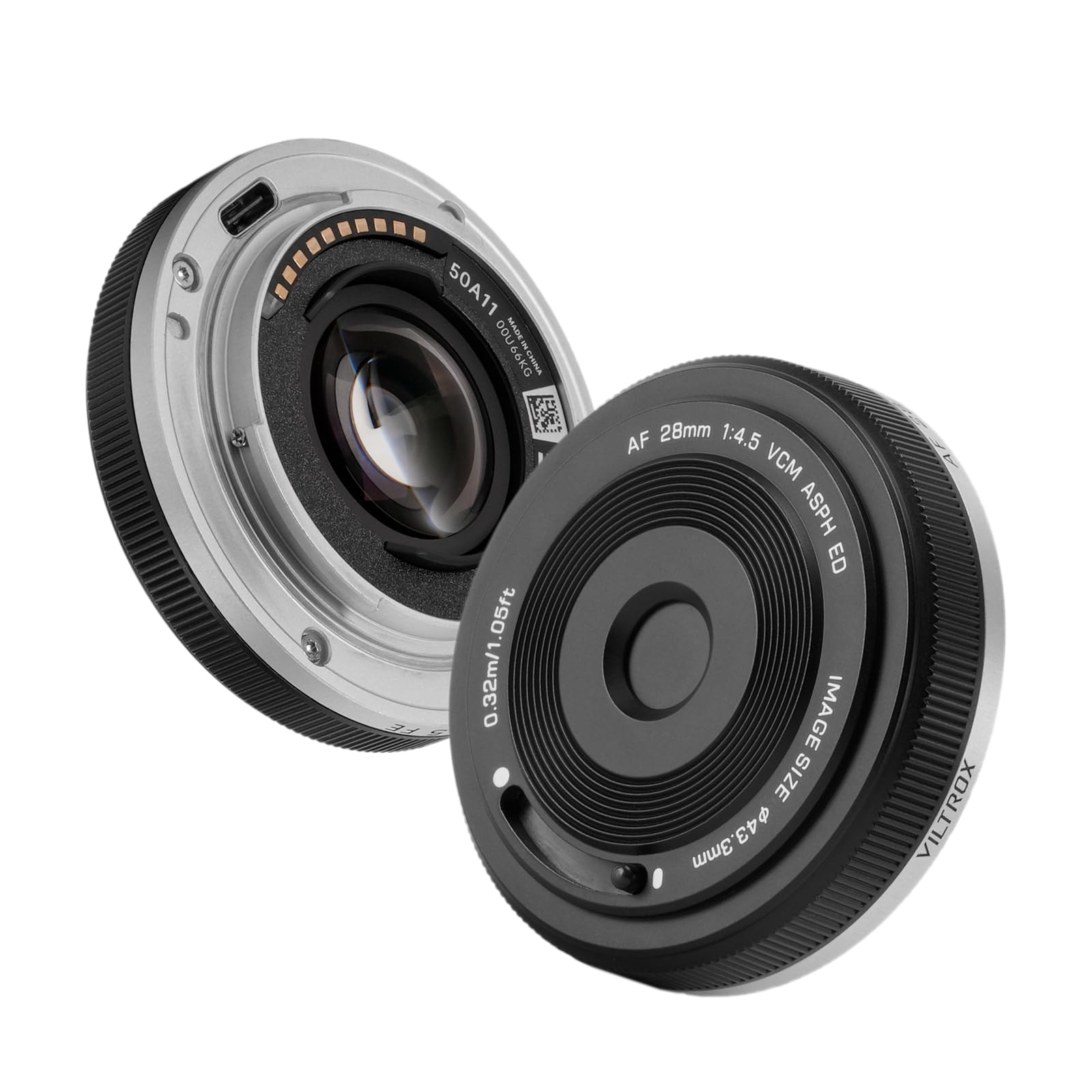 Amazon.co.jp: VILTROX AF 28mm F4.5 XF 超薄型 レンズ Xマウント