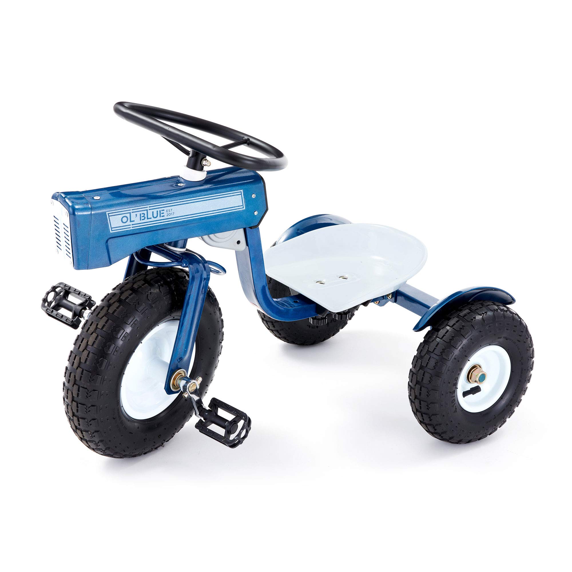 Amazon.com: Tricam Kids Steel Ride-On Tractor Tricycle, Toddler