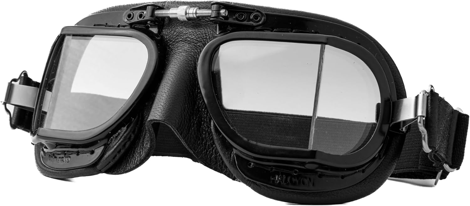 Amazon.co.jp: [Halcyon] MK49 ハルシオン ゴーグル バイク クラシック