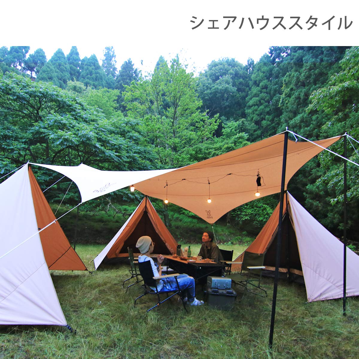 Amazon | DOD(ディーオーディー) チマキテント タープテントに吊り下げ