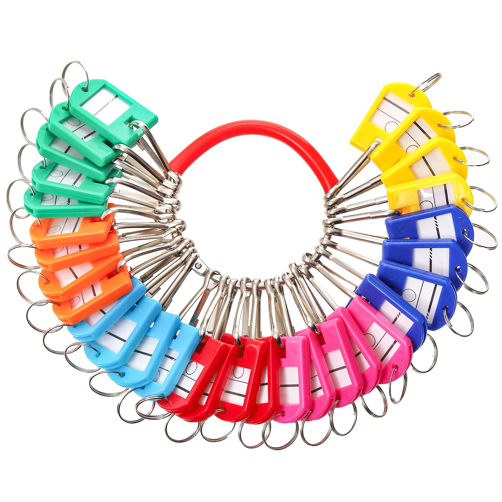 Amazon.com: Nicunom Portable Metal Ring Key Organizer with 30