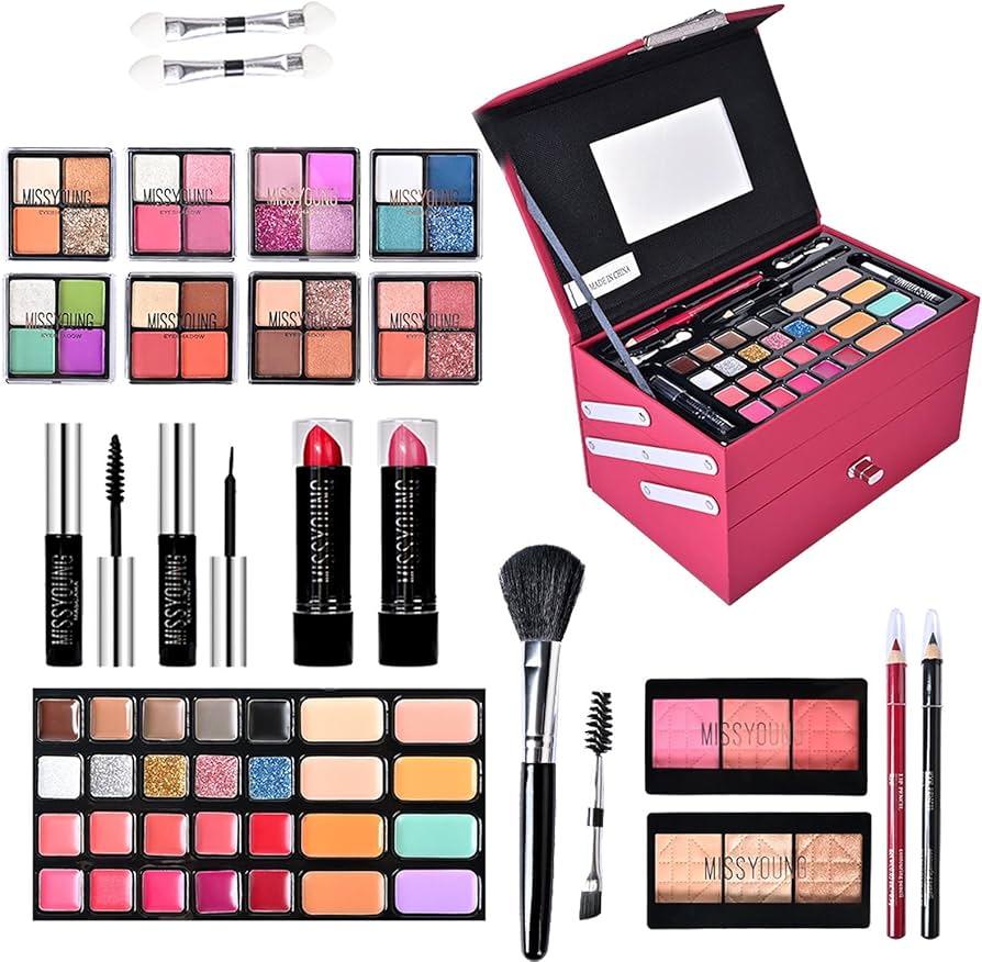 Amazon | 女性用メイクアップセット フルキット、女性用メイクアップ