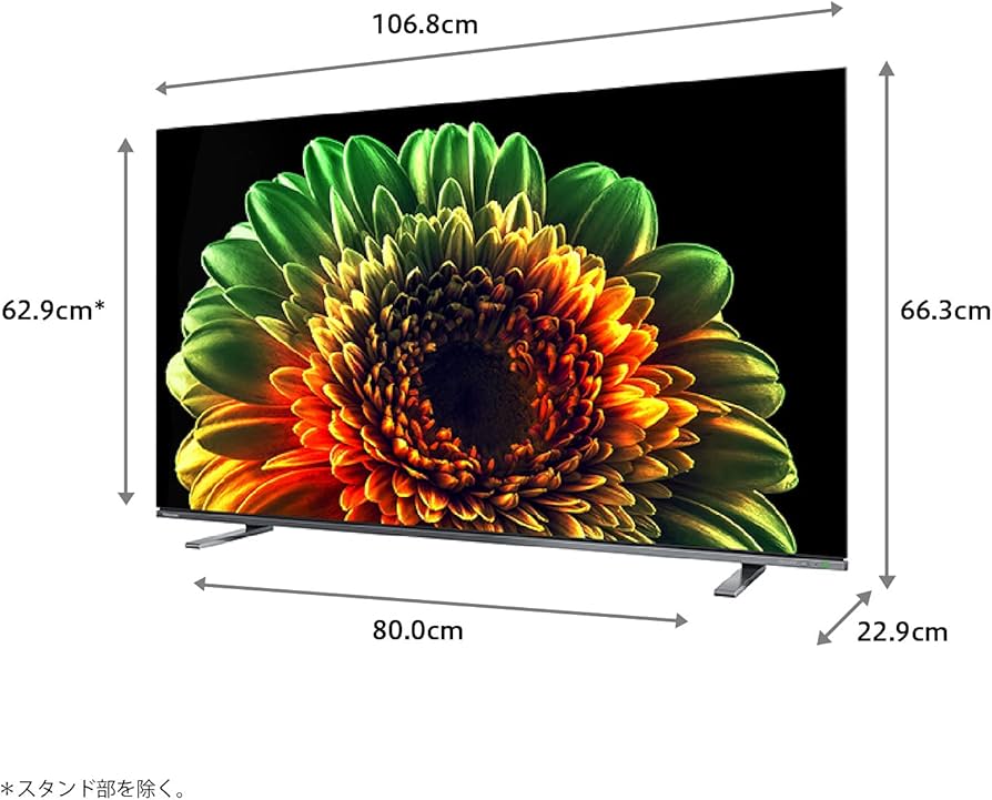 Amazon.co.jp: レグザ 48V型 4K有機ELテレビ 48X8400 4Kチューナー内蔵