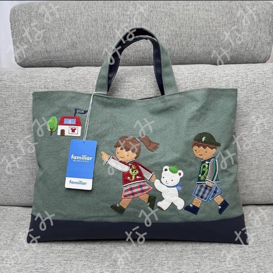 Amazon.co.jp: familiar ビームス コラボ ファミリア デニムトート