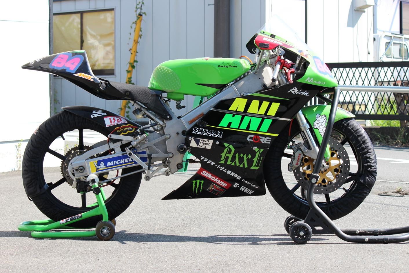 Amazon.co.jp: AXXL 17インチ (50cc～125cc) タイヤウォーマー ブルー