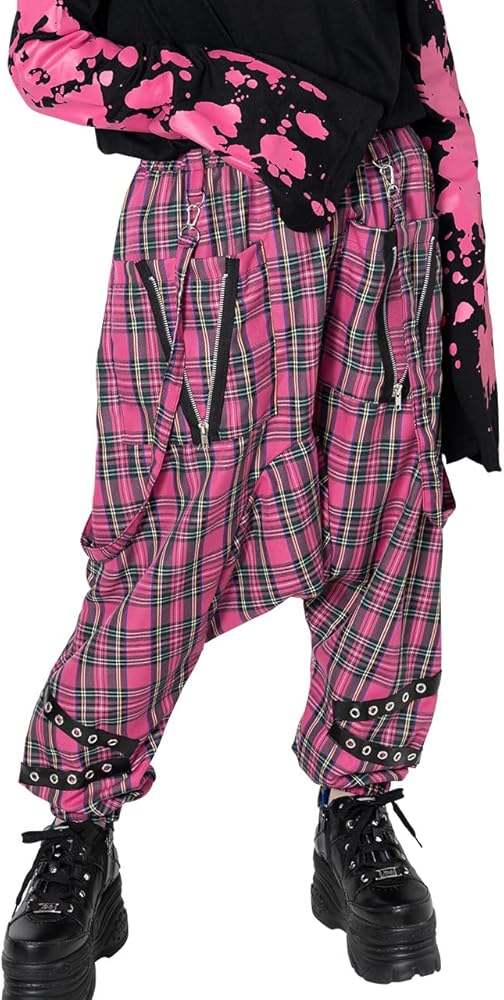 Amazon | [エーシーディーシーラグ] タータンボンテージパンツ