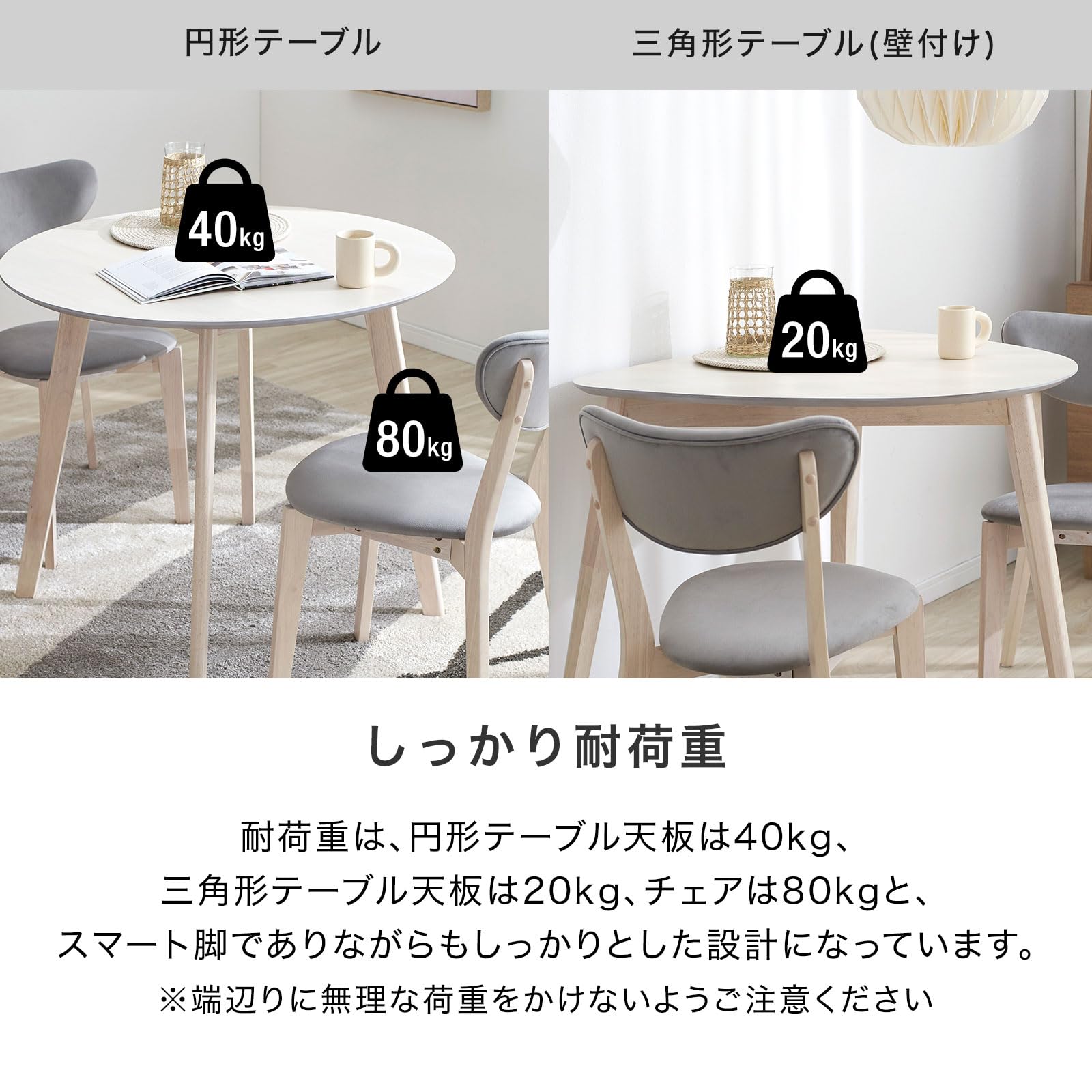 Amazon｜LOWYA ロウヤ ダイニングテーブルセット ダイニングセット 3点