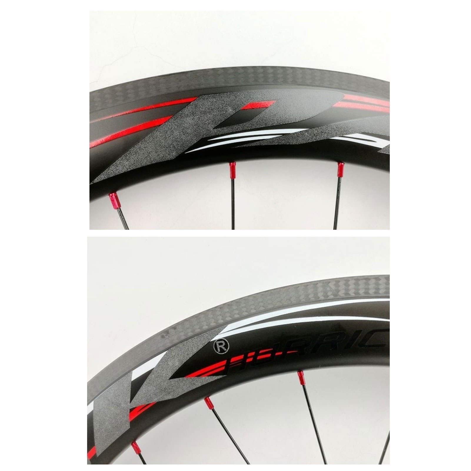 Amazon.co.jp: 自転車ホイールセット、カーボンファイバーロードバイク