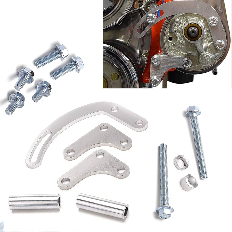 Amazon | RJSPHH SBC パワーステアリングポンプブラケット 350 Vベルト