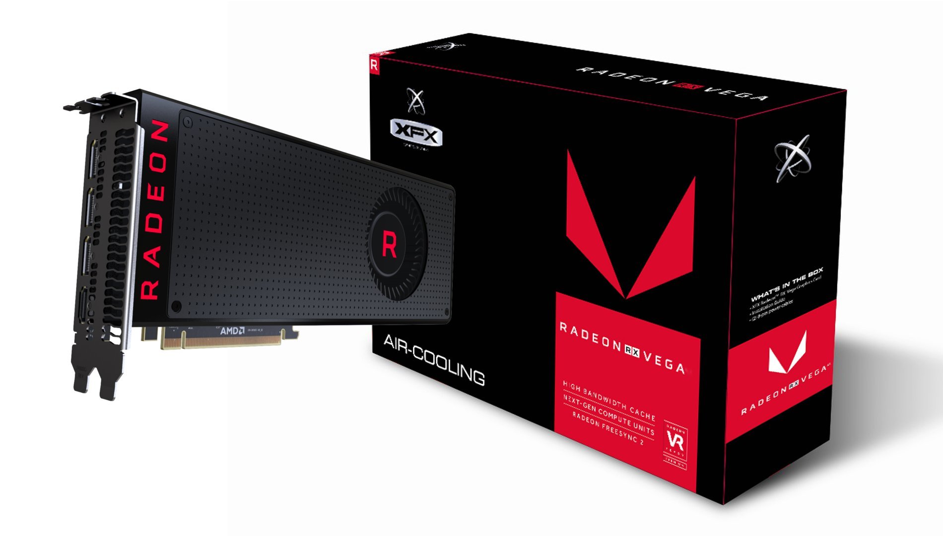 Amazon.com: XFX Radeon Rx Vega 56 8GB 3xDP HDMI Graphic Cards RX