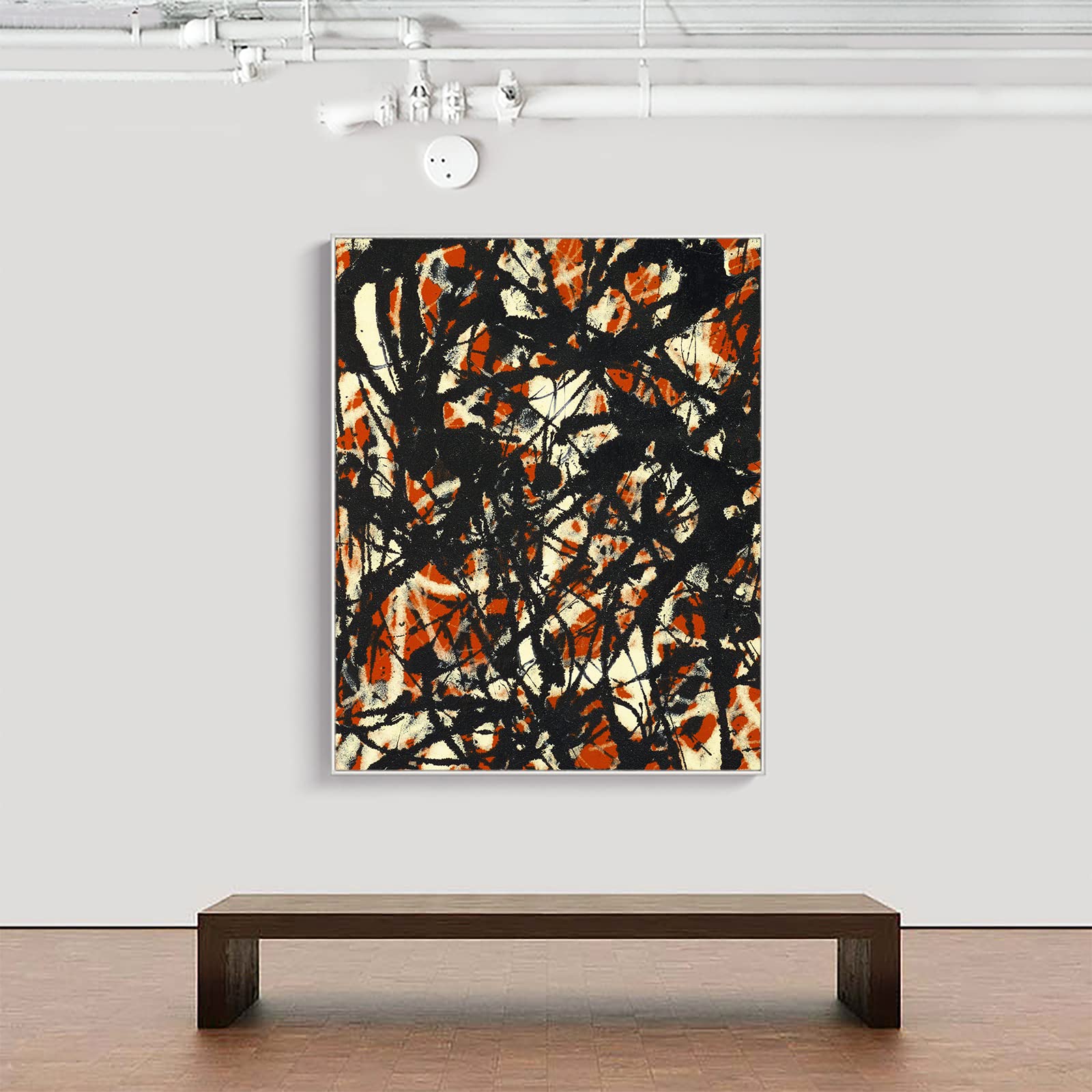 Amazon.co.jp: 123 Life ジャクソン ポロック フリーフォーム ウォール